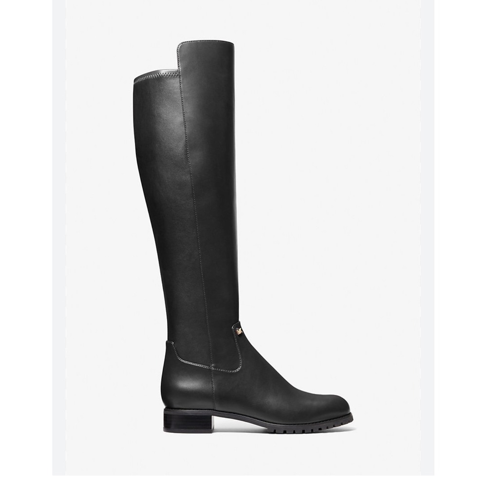 New $389 Michael Kors Knee Boots BRITT BOOT FAUX LEATHER 6M